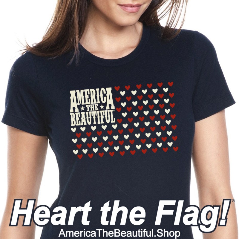flag of hearts women