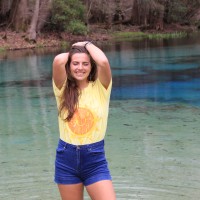 woman female awesome sun water river tee atb6290