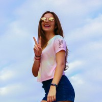 woman female tie dye peace sign atb0132b fave