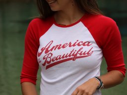 woman-female-raglan-red-ATB6544
