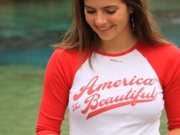 woman-female-raglan-red-ATB6547