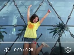 Woman female awesome sun tee b-roll urban 3733